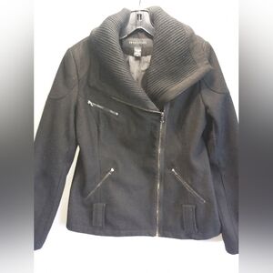 Apostrophe‎ wool blend moto jacket